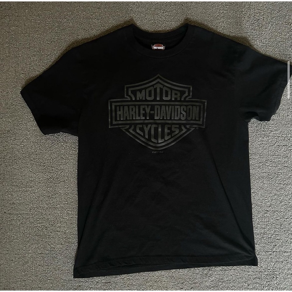 Black Harley Davidson t shirt